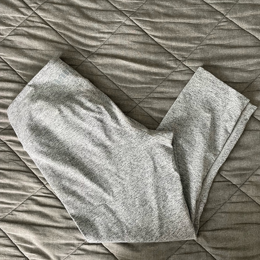 NOBULL Heathered Gray Athletic Leggings
